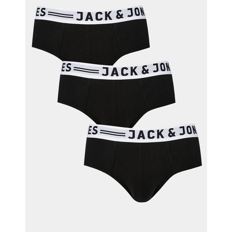 Jack & Jones - Slip, 3er-Pack - Schwarz