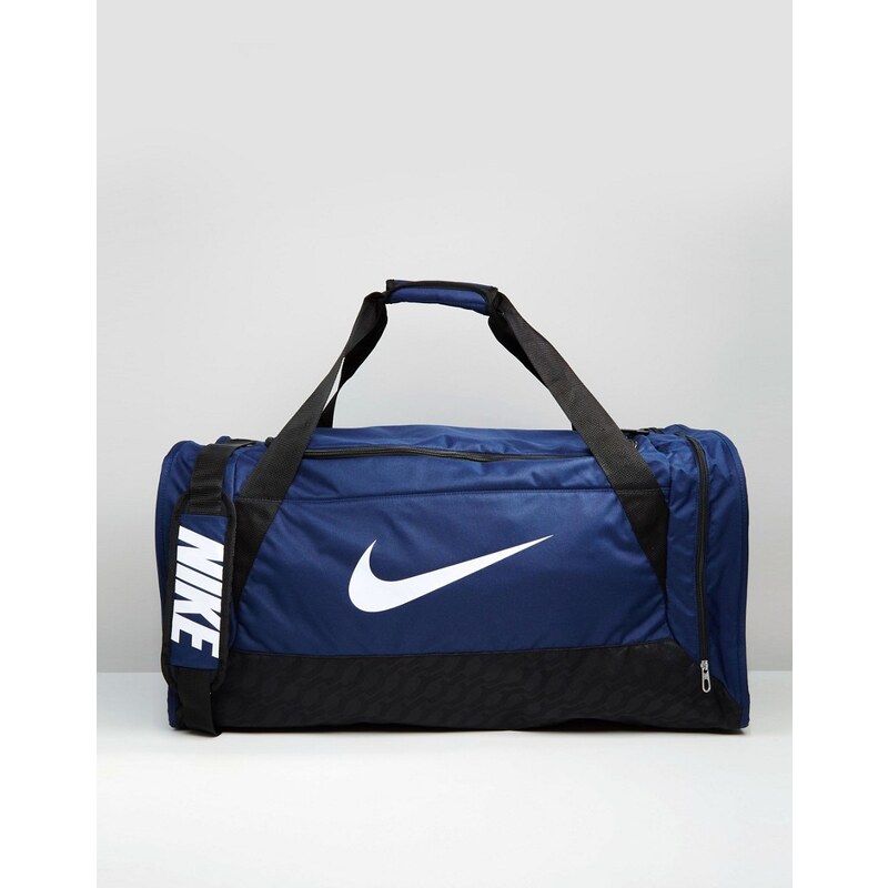 Nike - Brasilia - Große, blaue Beuteltasche, BA4828-401 - Blau