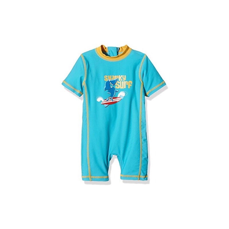 Aquatinto Baby - Jungen Badeanzug "Sharky Surf", UV +50