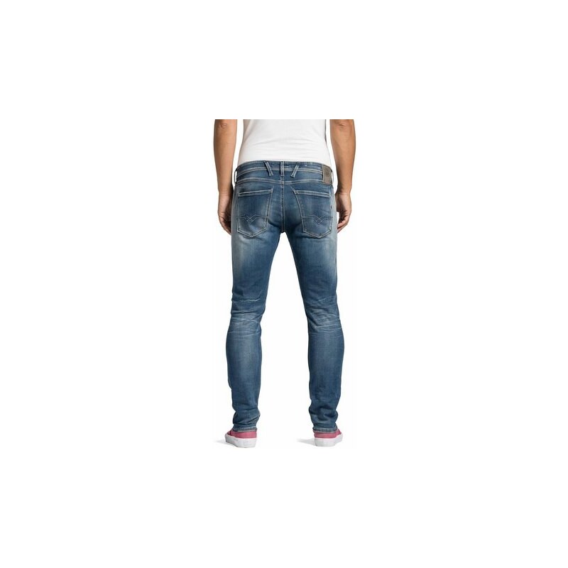 REPLAY Slim-fit-Jeans Anbass Hyperflex blau 30,31,32,33,34,36