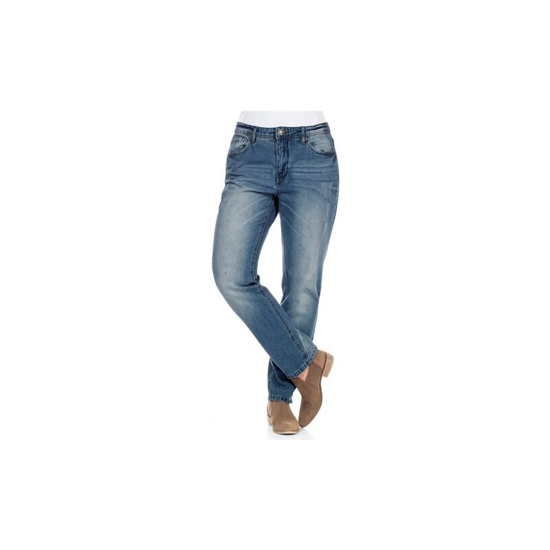 Damen Denim Boyfriend Jeans SHEEGO DENIM blau 22,88,92,96,100,104