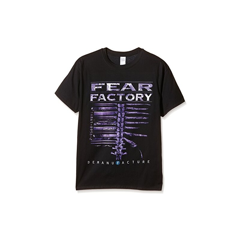 Plastichead Herren T-Shirt Fear Factory Demanfacture Tsfb