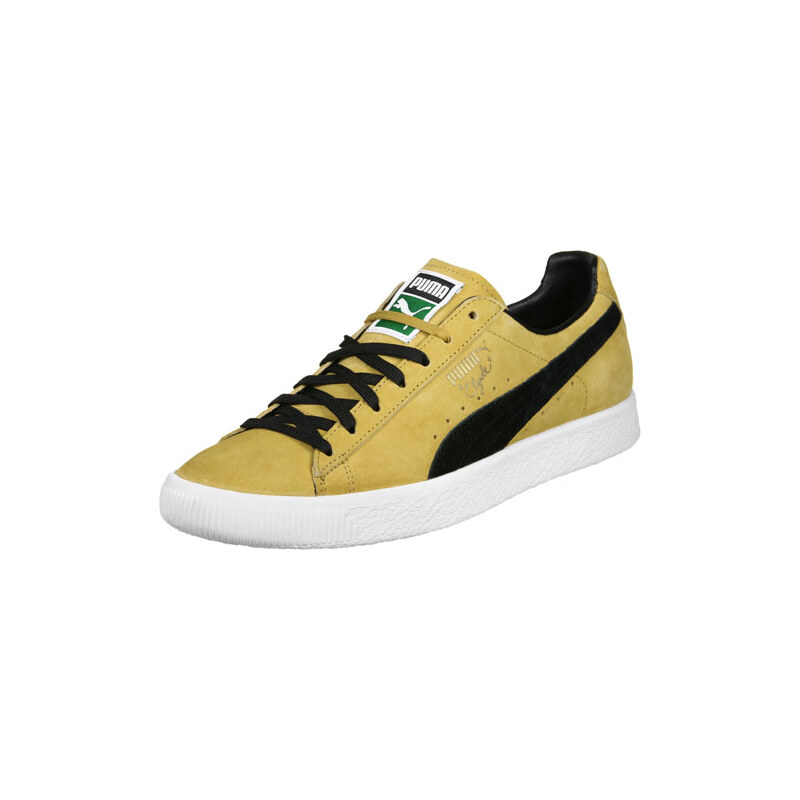 Puma Clyde Schuhe bright gold/black
