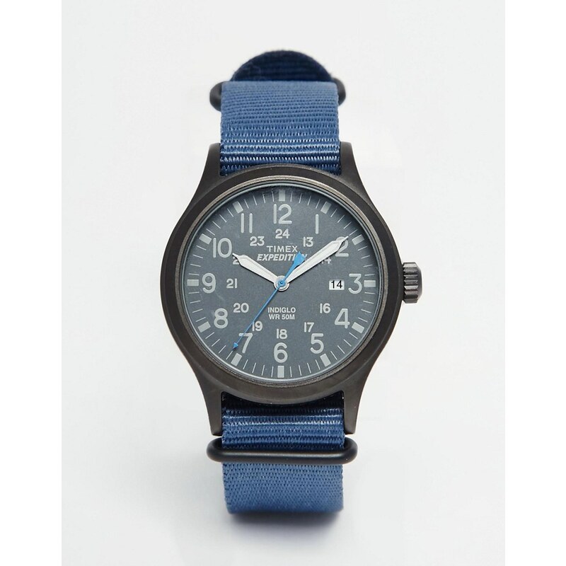 Timex - ExpeditionScout - Blaue Armbanduhr, TW4B04800 - Blau