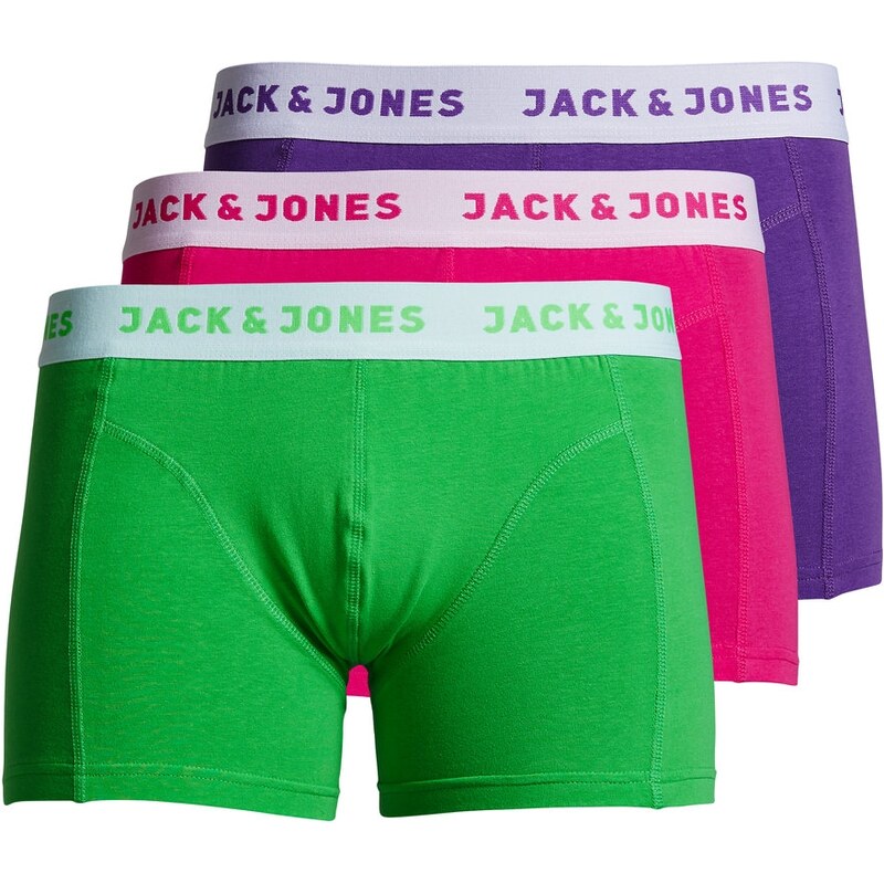 JACK & JONES Bunte Boxershorts 3er Pack