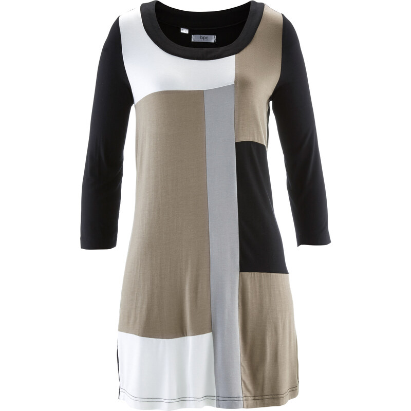 bpc bonprix collection Shirt-Tunika, 3/4-Arm in braun für Damen von bonprix