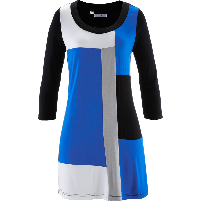 bpc bonprix collection Shirt-Tunika, 3/4-Arm in blau für Damen von bonprix