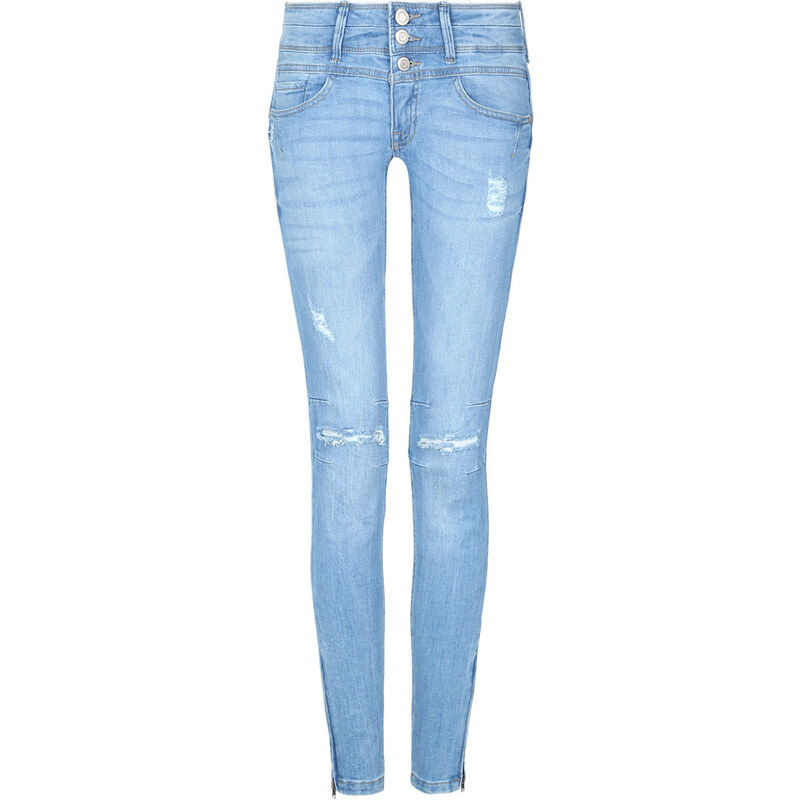 Tally Weijl Blaue Skinny Jeans
