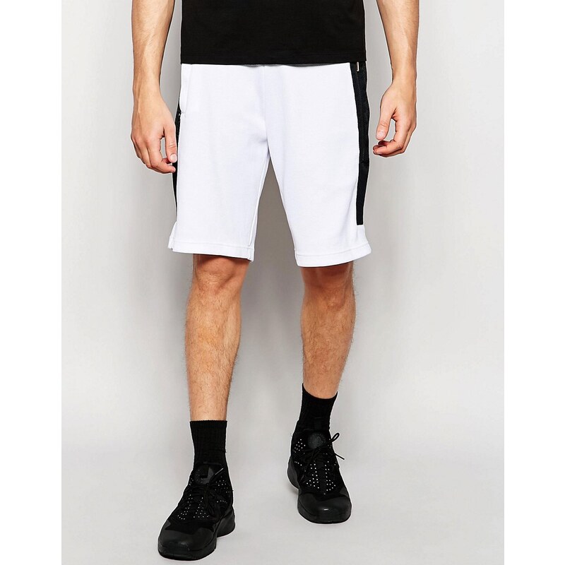 Nike - Weiße Shorts mit Logo, 743998-100 - Weiß