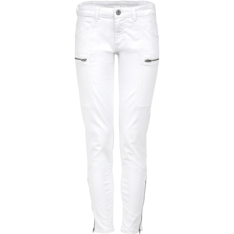 s.Oliver Slim: 7/8-Jeans mit Zipper