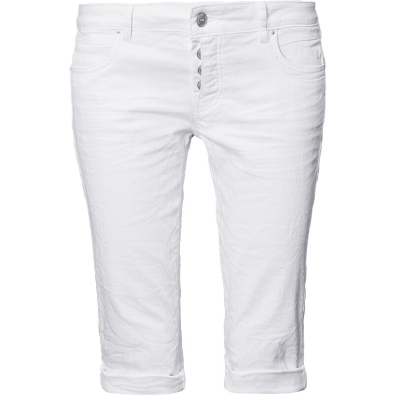 s.Oliver Slim: Capri-Jeans mit Knopfleiste