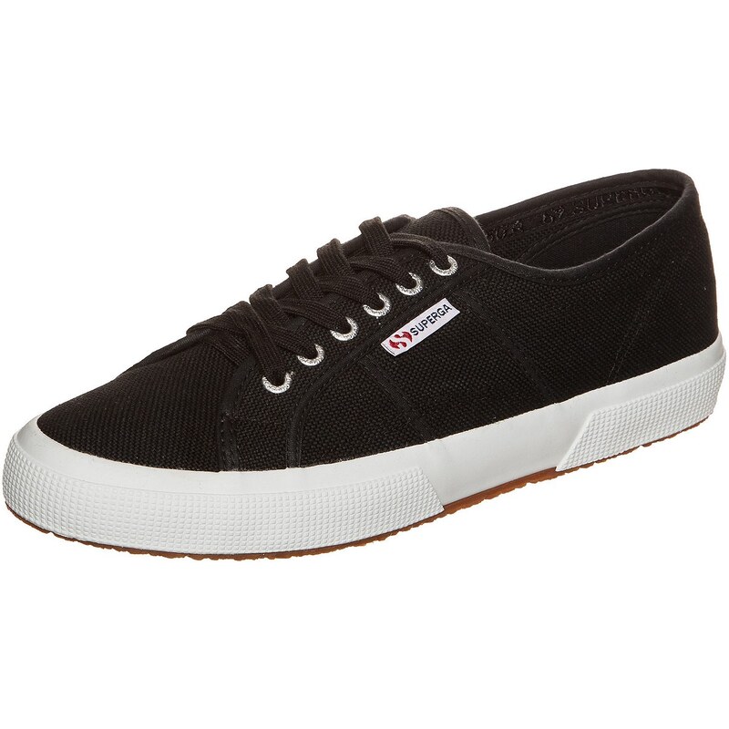 Große Größen: Superga 2750 Cotu Classic Sneaker, schwarz / weiß, Gr.8.5 UK - 42.5 EU-11.0 UK - 46.0 EU