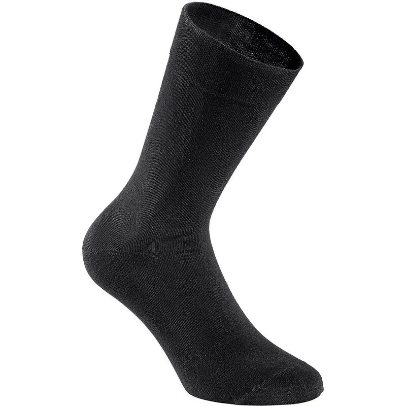 Große Größen: Damen-Socken (6 Paar), schwarz, Gr.35-38-39-42