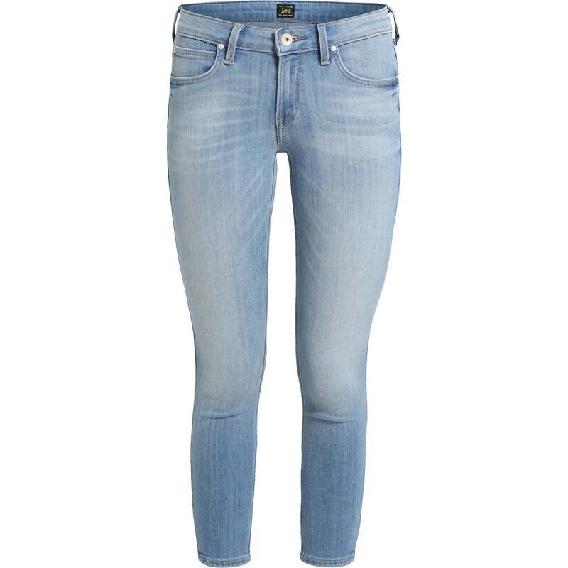 Lee Scarlett Cropped Skinny Jeans mit Zipper am Bein