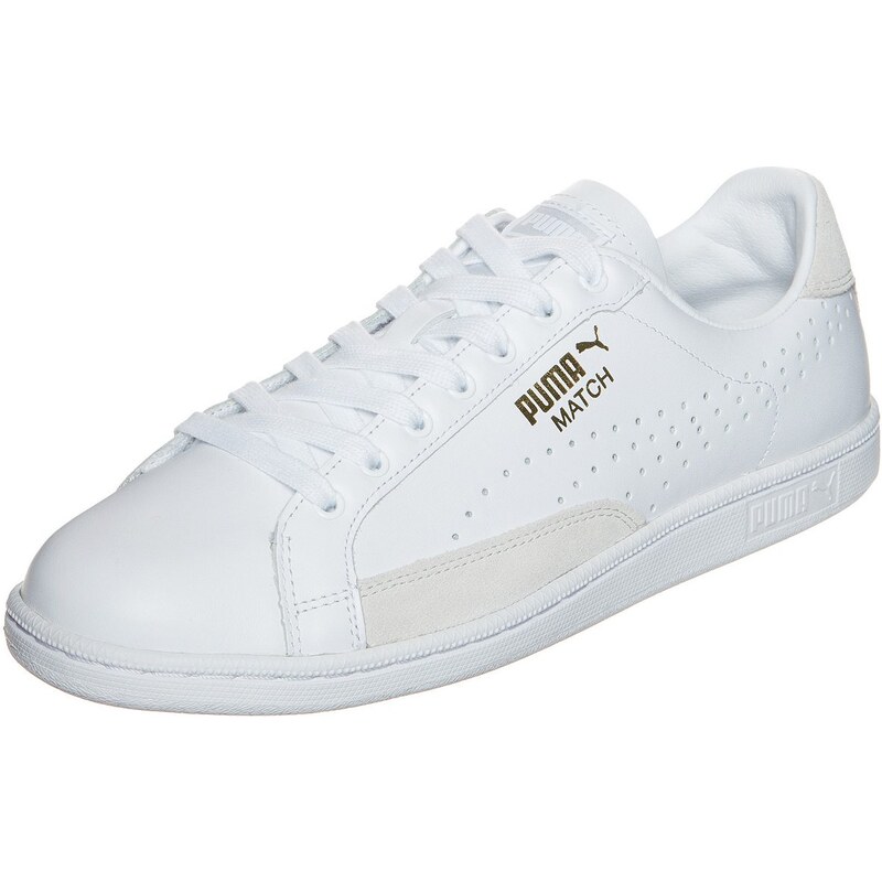 Große Größen: PUMA Match 74 UPC Sneaker, weiß / beige, Gr.10.5 UK - 45 EU-10.5 UK - 45 EU