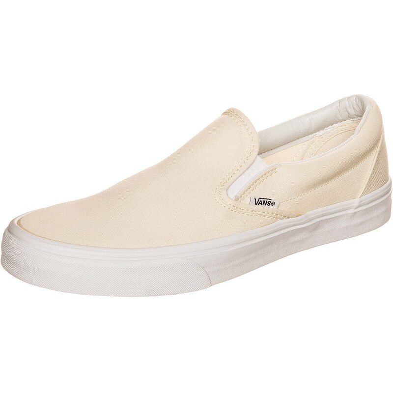 Große Größen: VANS Classic Slip-On Sneaker, creme / weiß, Gr.8.0 US - 40.5 EU-11.0 US - 44.5 EU
