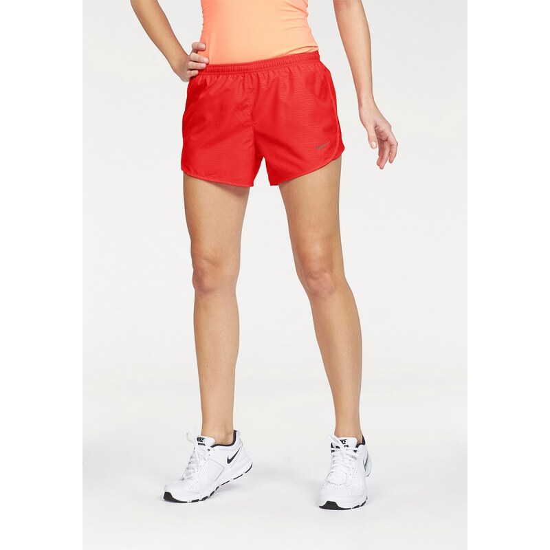Große Größen: Nike MODERN EMBOSSED TEMPO SHORT Laufshorts, Rot, Gr.XL (42)-L (40)
