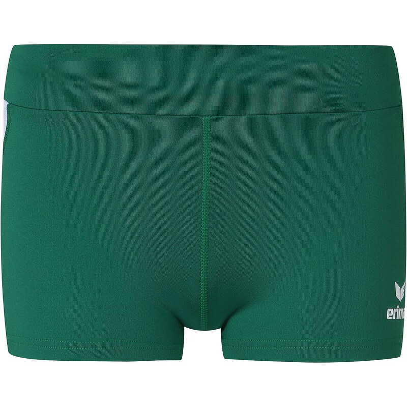 Große Größen: ERIMA Hot Pant Trainingsshort Damen, smaragd/weiß, Gr.32-44