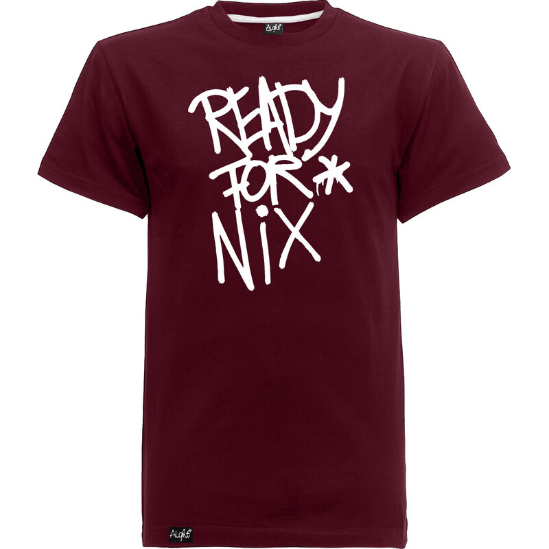 Aight Ready for Nix T-Shirts T-Shirt maroon