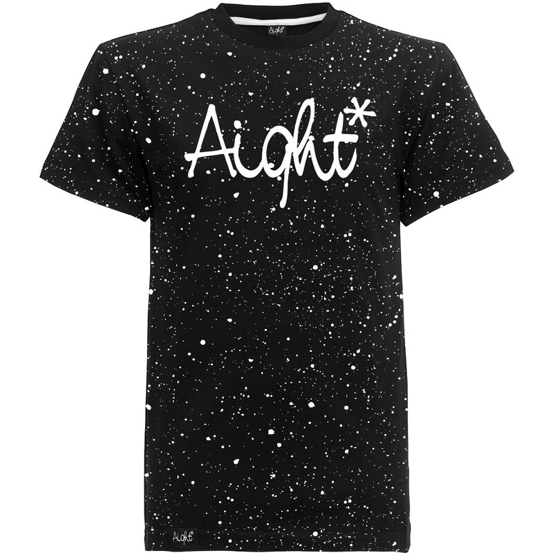 Aight 2 Og Space Splatter T-Shirts T-Shirt cosmo black