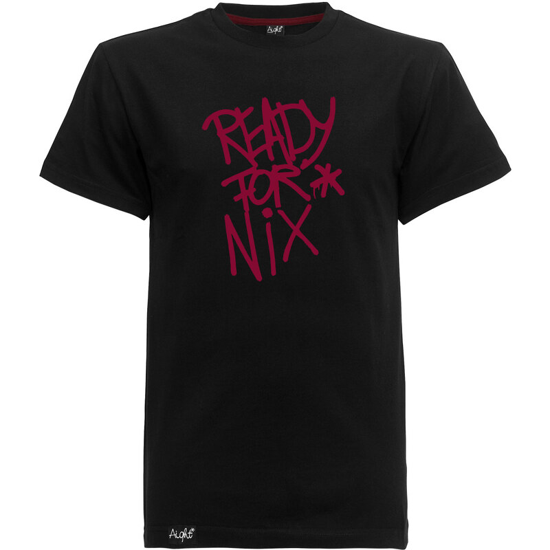 Aight Ready for Nix T-Shirts T-Shirt black/maroon