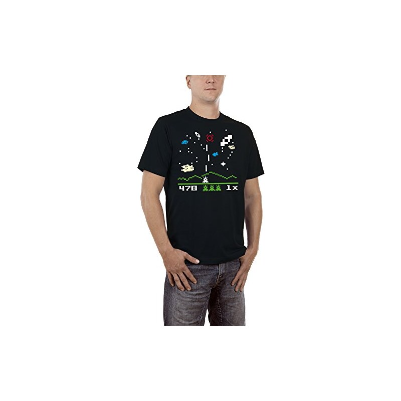 Touchlines Herren T-Shirt Astromash Arcade