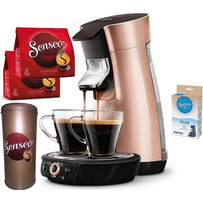 SENSEO® Kaffeepadmaschine HD7831/30 Viva Café, inkl Gratis-Zugaben im Wert von 20? UVP