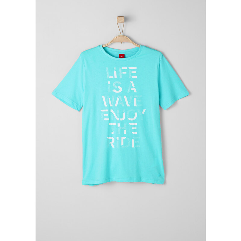 s.Oliver T-Shirt mit Schrift-Print-Effekt