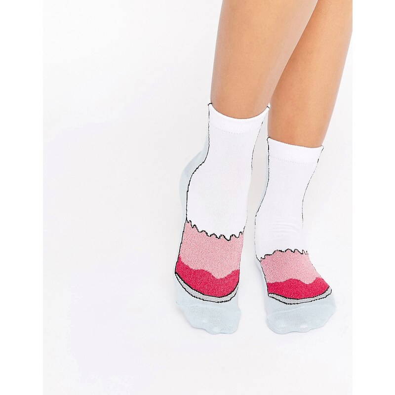 ASOS - Socken mit Einhornhufendesign - Mehrfarbig