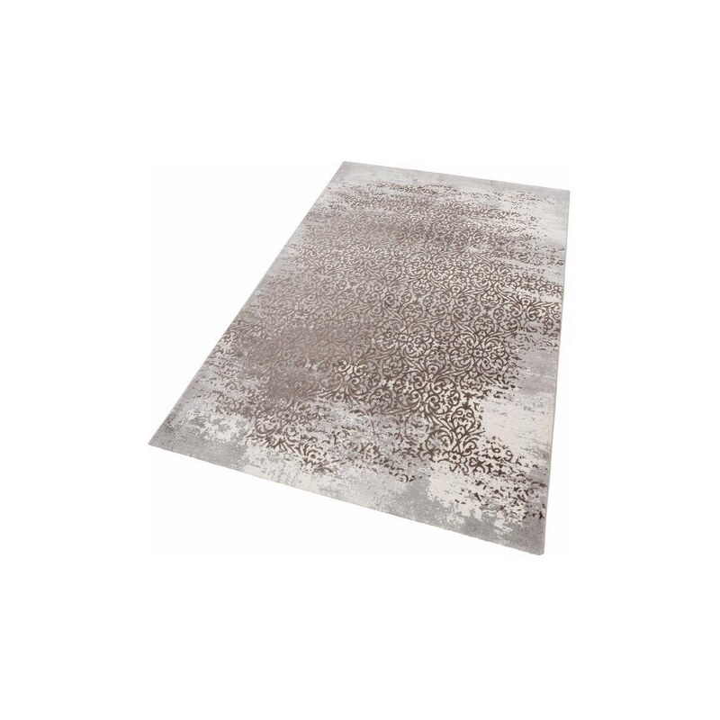 MERINOS Teppich merinos Gayla Vintage Hoch-Tief-Effekt braun 2 (B/L: 80x150 cm),3 (B/L: 120x170 cm),4 (B/L: 160x230 cm),6 (B/L: 200x290 cm)