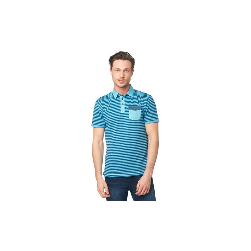 Poloshirt striped polo Tom Tailor blau L,S,XL,XXXL