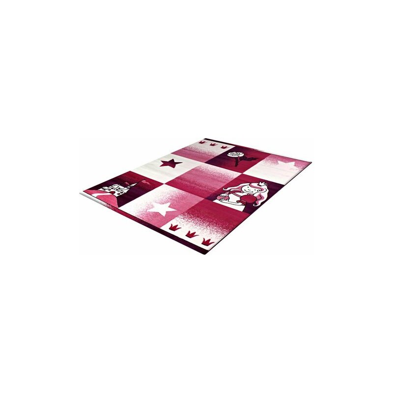 IMPRESSION Kinder-Teppich Impression Bambino 2101 gewebt rosa 2 (B/L: 80x150 cm),3 (B/L: 120x170 cm),4 (B/L: 160x230 cm)