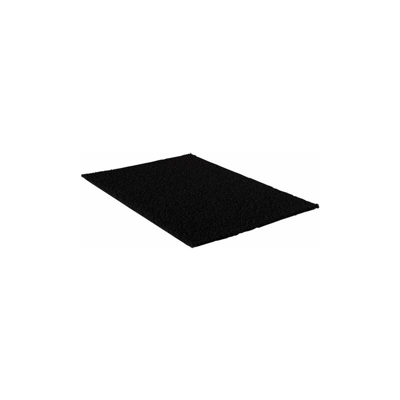 Hochflor-Teppich Impression LOCA Höhe 50 mm gewebt IMPRESSION schwarz 1 (B/L: 60x110 cm),2 (B/L: 80x150 cm),3 (B/L: 120x170 cm),4 (B/L: 160x230 cm),6 (B/L: 200x290 cm)