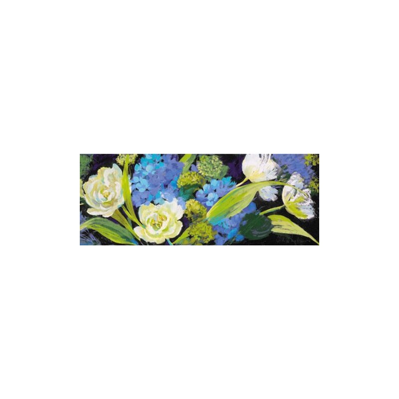 HOME AFFAIRE Bild Kunstdruck Nel Whatmore / Spring 138/48/1,3 cm blau