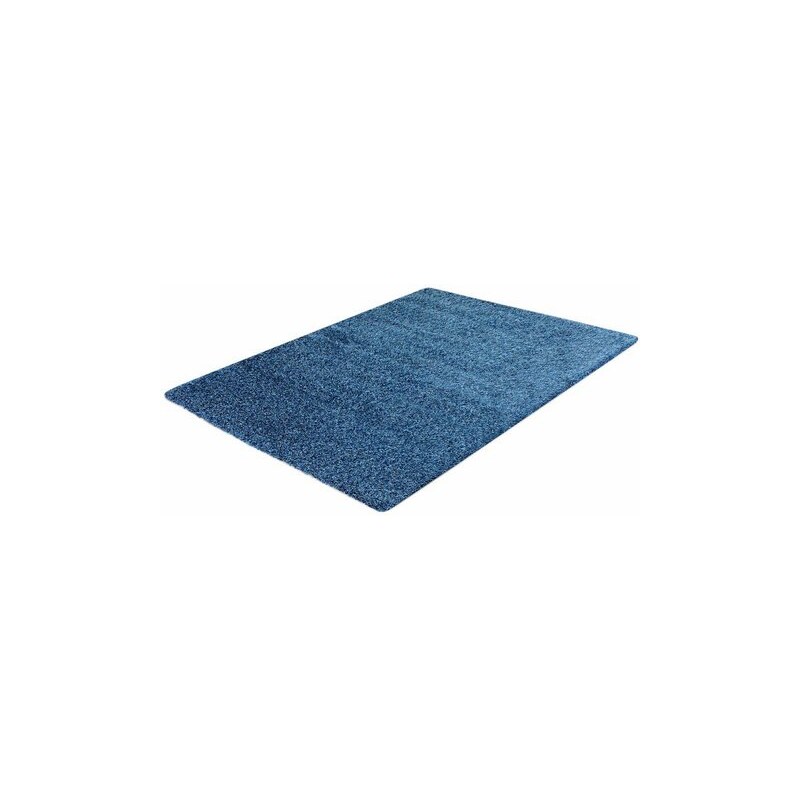 IMPRESSION Hochflor-Teppich Impression Sense Höhe 50 mm gewebt blau 2 (B/L: 80x150 cm),3 (B/L: 120x170 cm),4 (B/L: 160x230 cm)