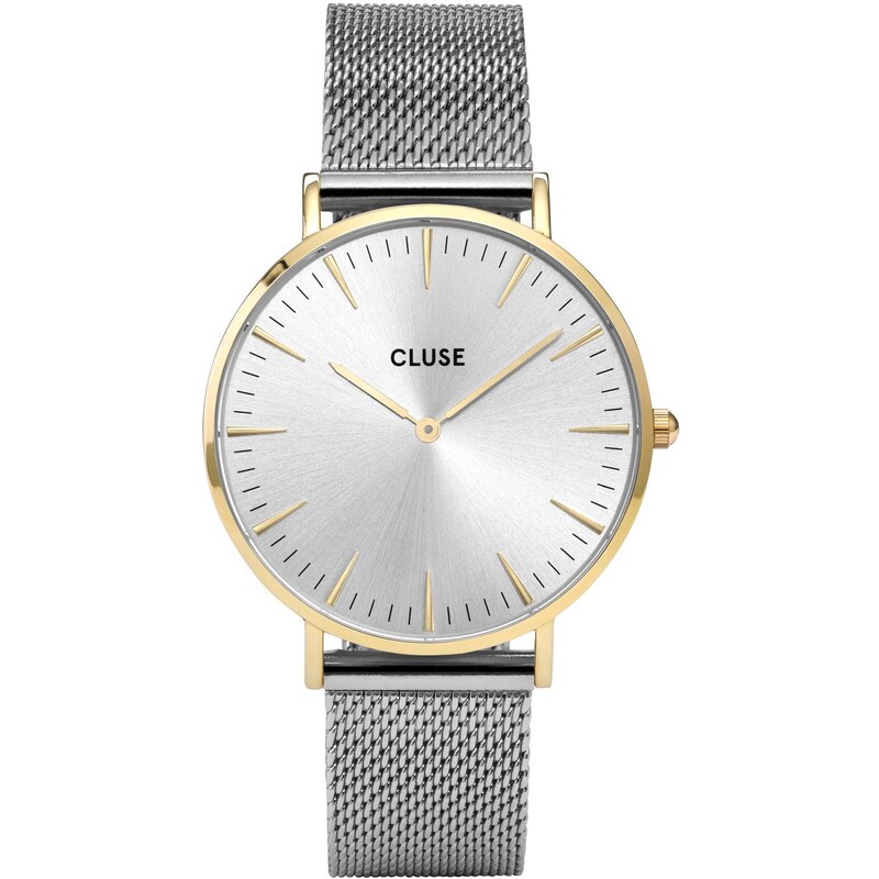 Cluse La Bohème Mesh Gold/Silver Armbanduhr CL18115