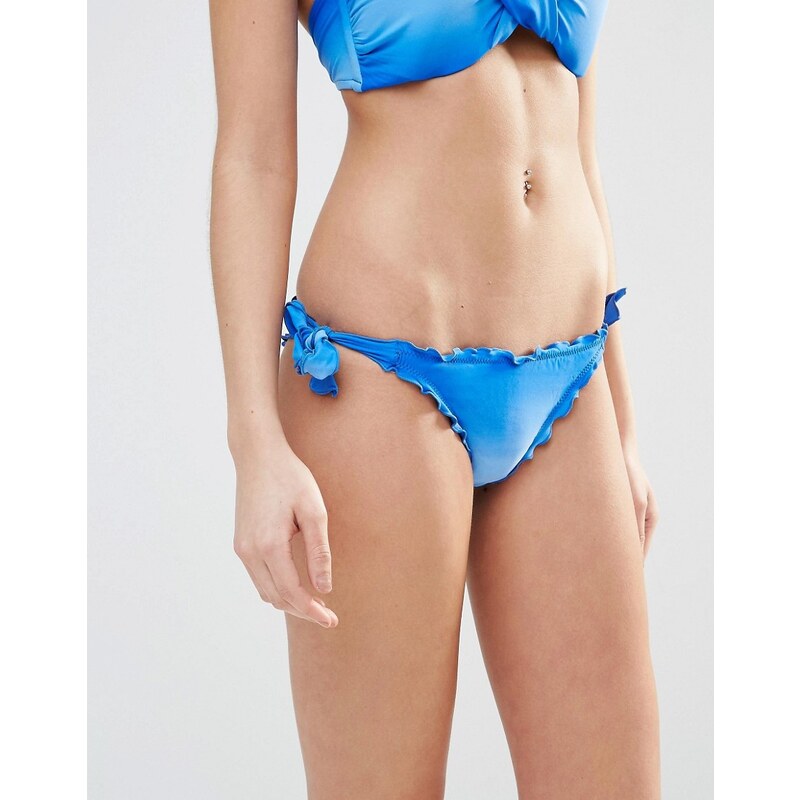 Seafolly - Miami - Seitlich geschnürte Bikinihose mit Schatteneffekt - Rosa