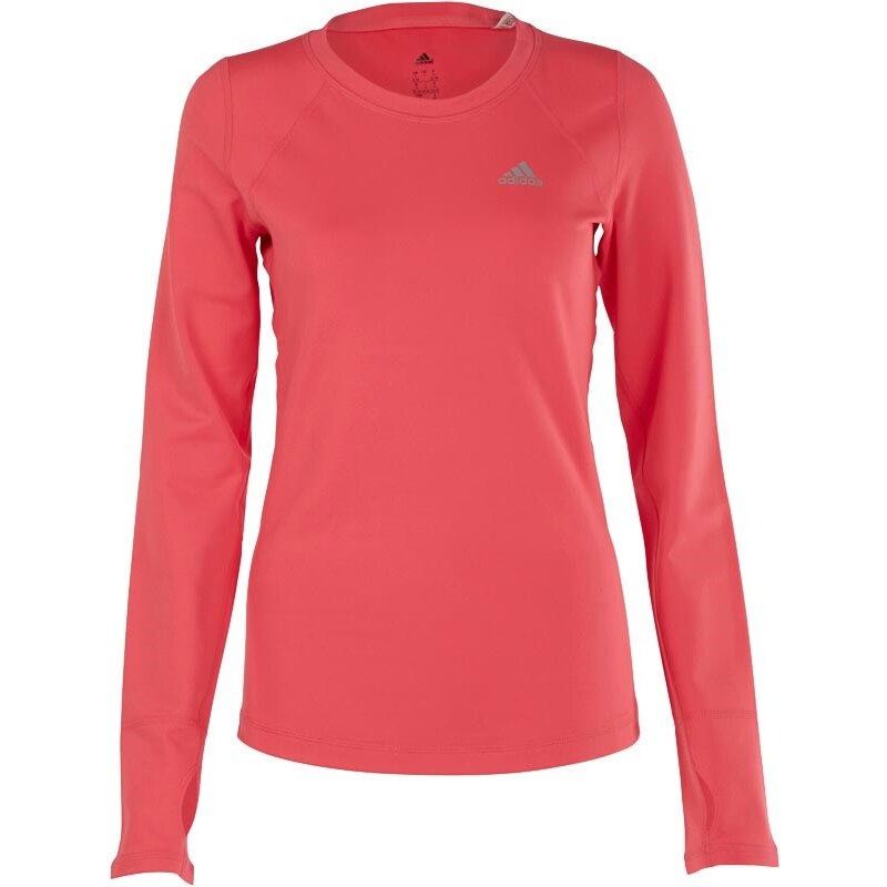adidas Damen TechFit Climawarm Super Matte Sweatshirt Rosa
