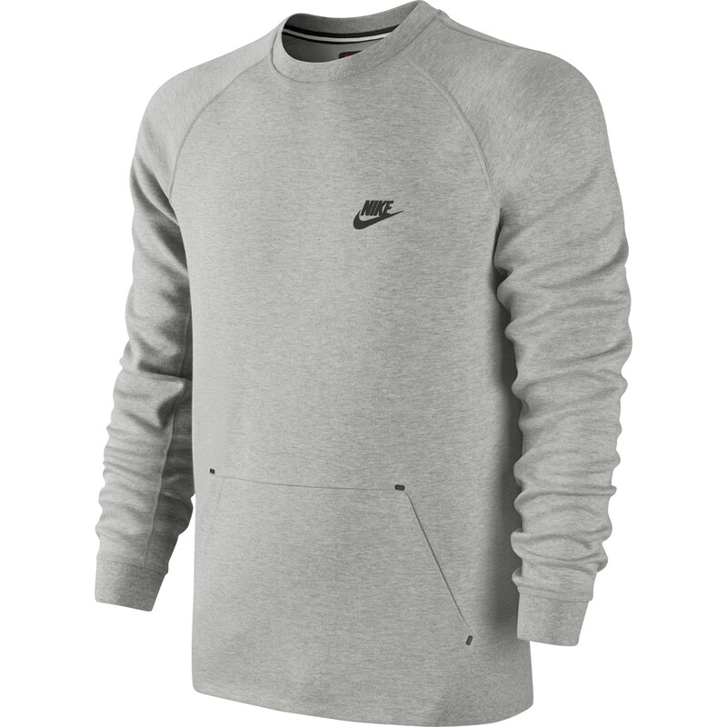 Nike Tech Fleece Crew-1MM Sweater grey/black