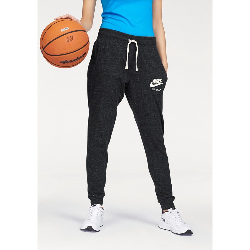 Große Größen: Nike Sportswear Jogginghose »GYM VINTAGE PANT«, schwarz-meliert, Gr.XS (28/30)-XS (28/30)