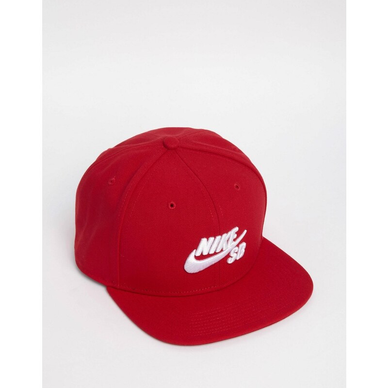 Nike SB - Rote Kappe mit Logo, 628683-690 - Rot
