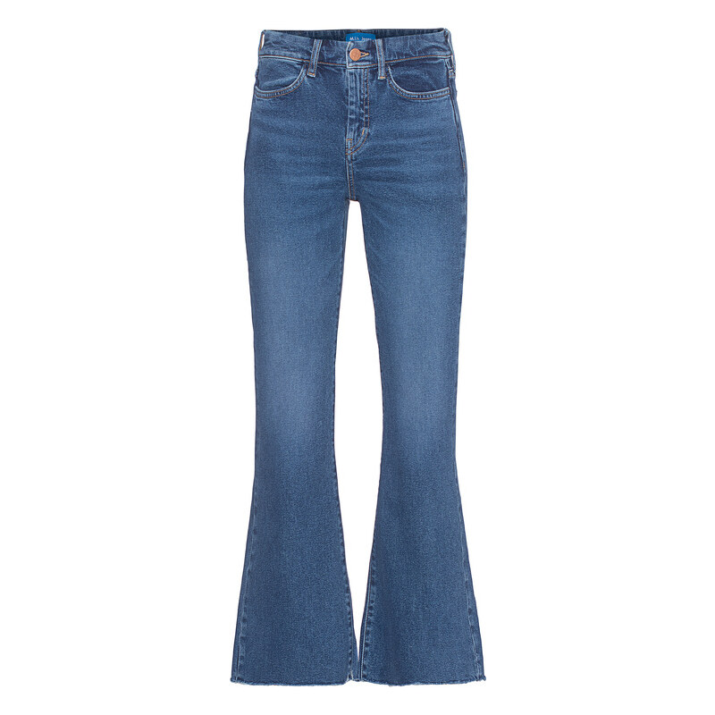 M.i.h JEANS Lou Jean Cropped Bell Blue Fade