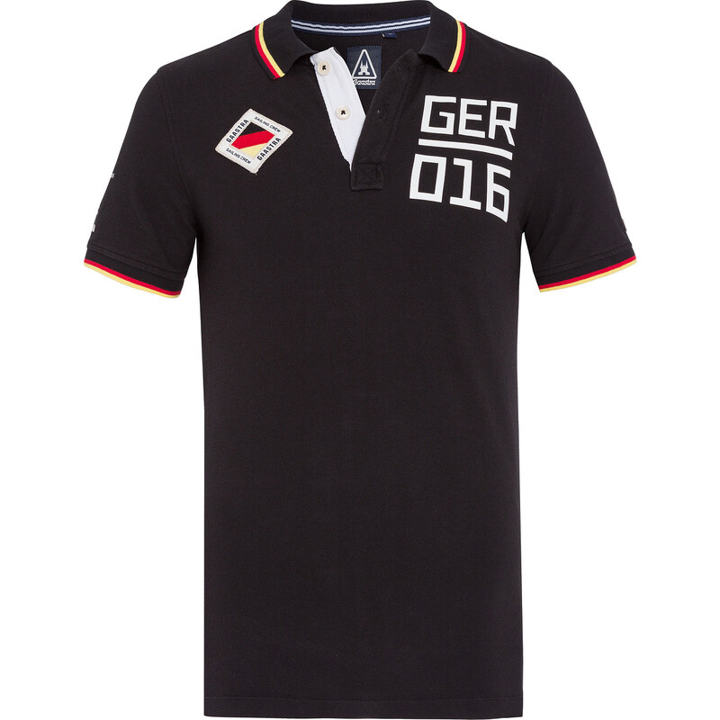 Gaastra Poloshirt Deutschland Herren schwarz