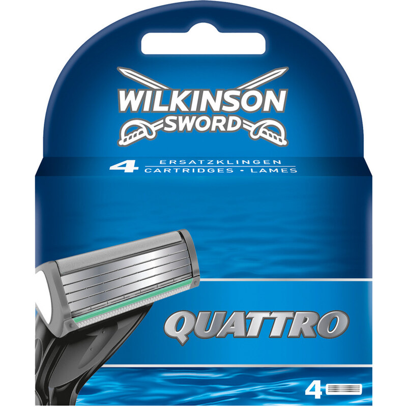 Wilkinson Klingen 4er Pack Rasierklingen Quattro 1 Stück