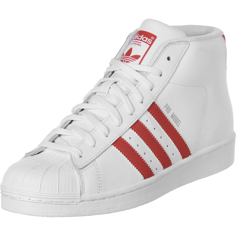 adidas Promodel Schuhe ftwr white/red