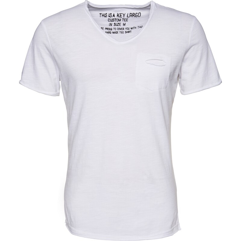 Key Largo T Shirt mit V Ausschnitt