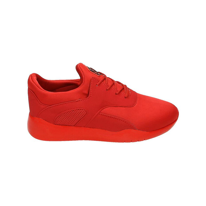Lesara Sneaker im unifarbenen Design - Rot - 41