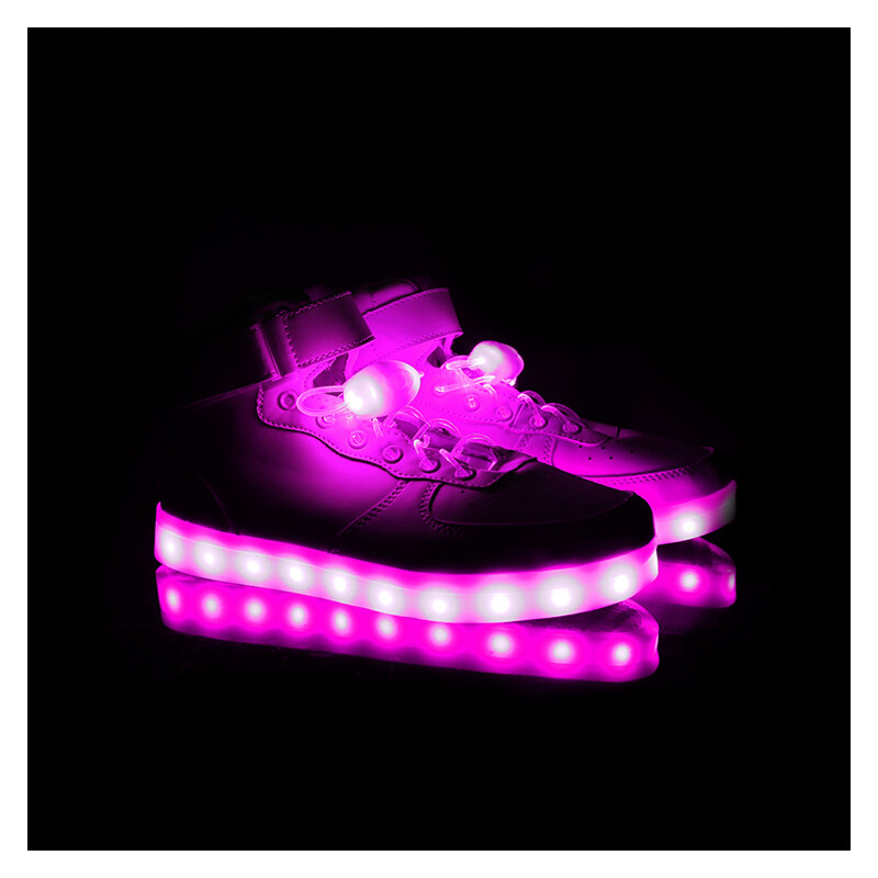 Lesara LED-Schnürsenkel - Pink