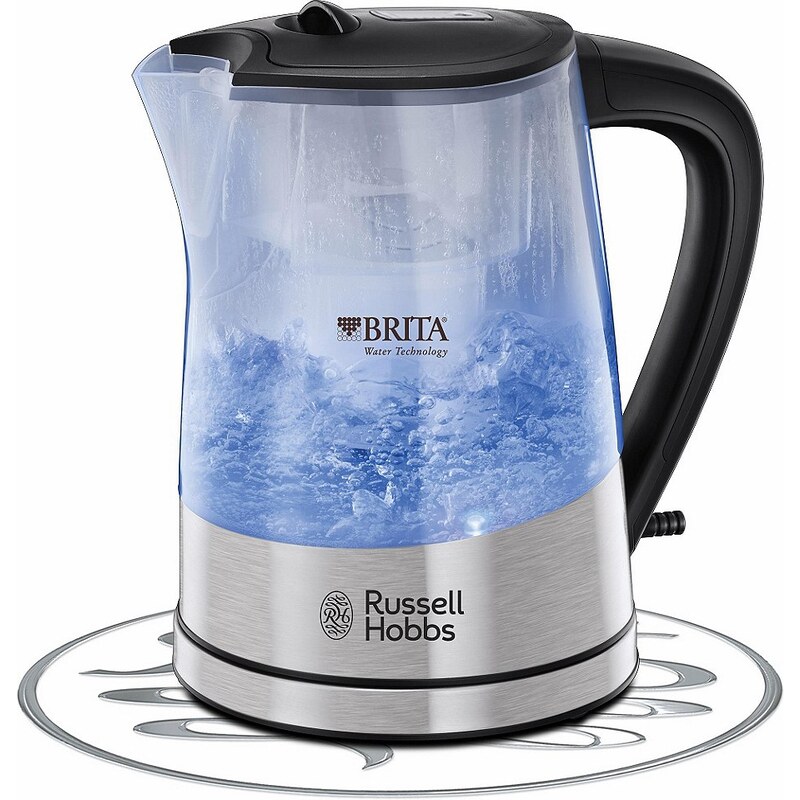 Russell Hobbs Wasserkocher Purity 22850-70, mit Brita Maxtra Filterkartusche, 2200 Watt