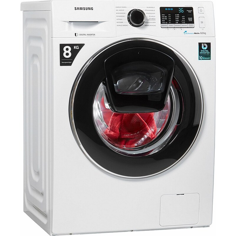 Samsung Waschmaschine WW80K5400UW/EG, A+++, 8 kg, 1400 U/Min